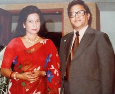 Rajesh Hamal father mother