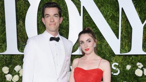 Annamarie Tendler with john mulaney