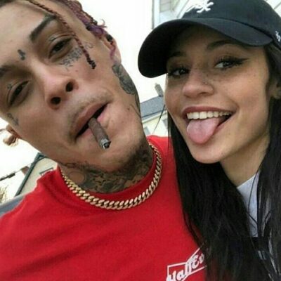 Lil Skies with girlfriend Jacey Fugate