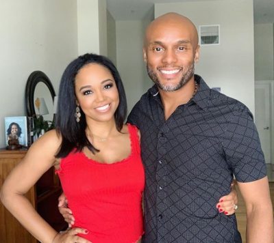 Faith Jenkins with husband