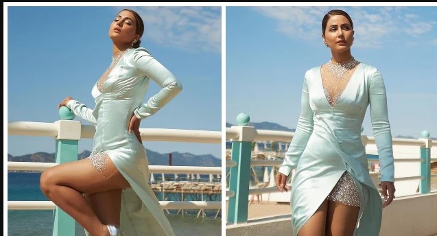 Hina Khan's hot looks from the Cannes film festival 2022 are unmissable, See Pics