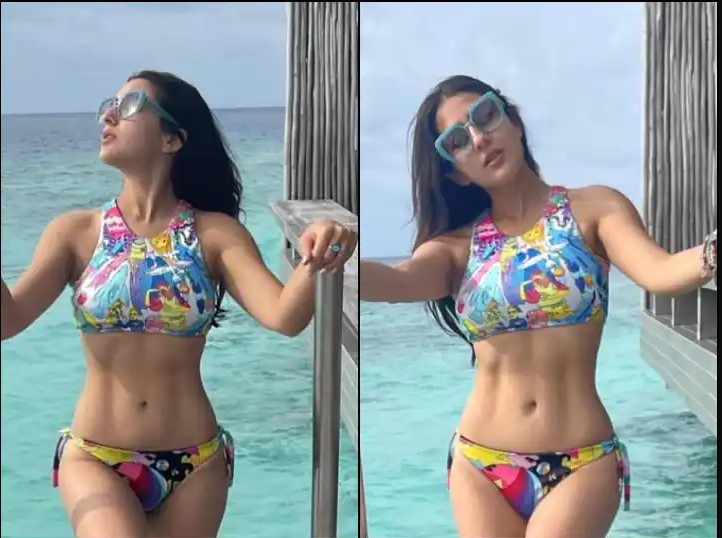 Sara Ali Khan’s Multi-coloured Bikini Pictures from Maldives Vacation Go Viral, See Pics