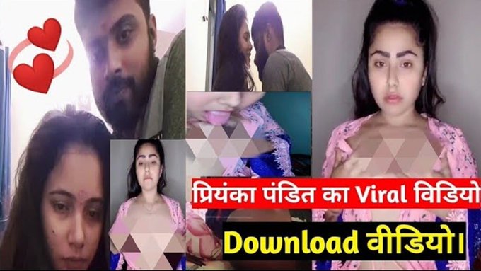 Bhojpuri actress Priyanka Pandit's private video goes viral on social media