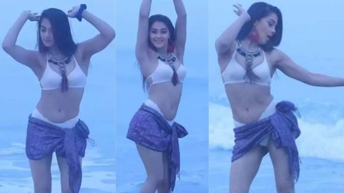 Namrata Malla's hot belly dance wearing bikini goes viral