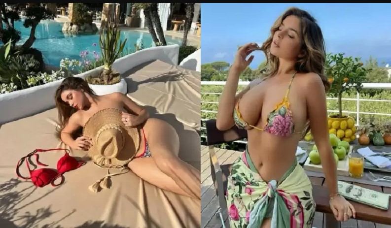 Model Demi Rose crossed the limits of boldness, and created a sensation in her bikini photo, See Pics
