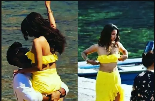 Leaked photos from Vicky Kaushal and Tripti Dimri's romantic song shoot in Croatia go viral on the internet