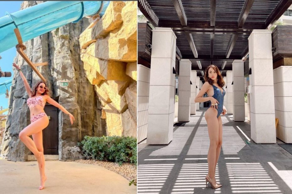 Ex Bigg Boss Contestant Nitibha Kaul sizzles in a monokini from Dubai, See Pics