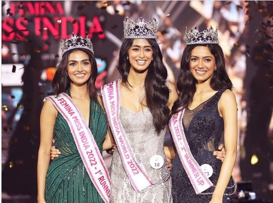 Sini Shetty from Karnataka was crowned Femina Miss India 2022