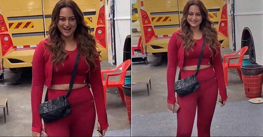 Sonakshi Sinha gets spotted in a Gym Co-ord Set and gets brutally trolled