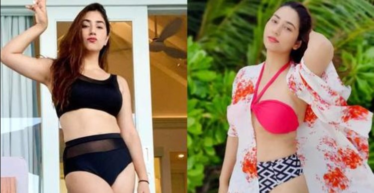 Bade Acche Lagte Hain 2 actress Disha Parmar sets the temperature soaring in stunning beachwear, See photos