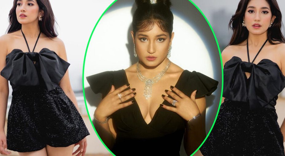 Actress Aanchal Sharma stuns in a black dress, Check it out!