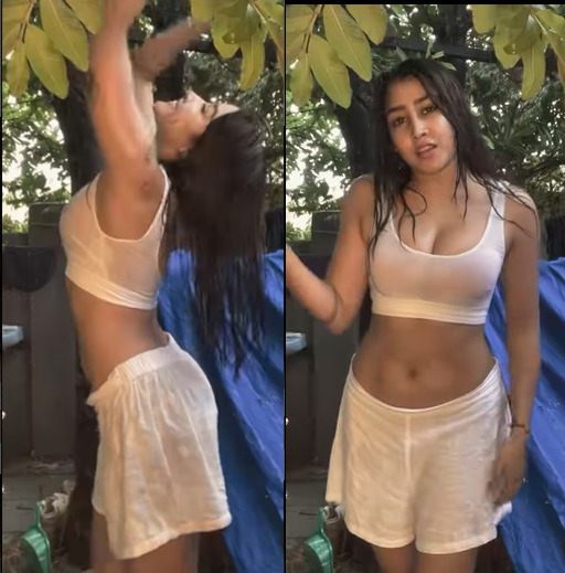 Sofia Ansari’s latest video in a transparent white dress goes viral, See video