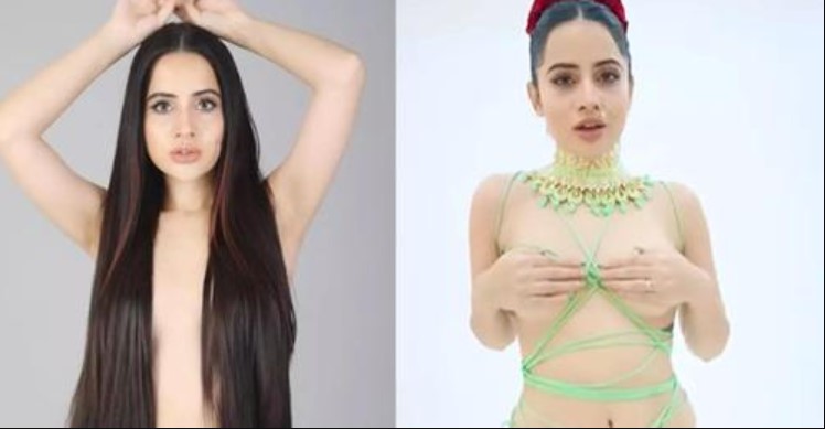 Urfi Javed covers herself with fake hair extensions, See viral Pics