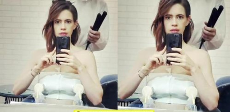 Kalki Koechlin shares a picture of pumping breastmilk as she gets ready for the shoot