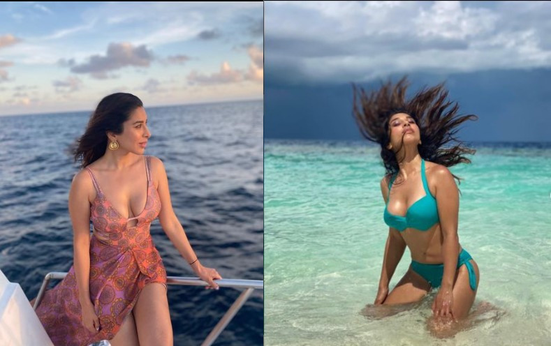 Sophie Choudry flaunts her sultry figure in a monokini from her Maldives vacation, Check it out!