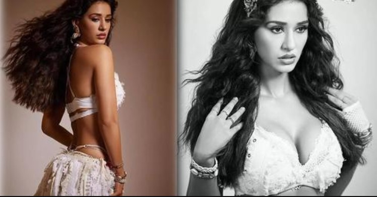 Disha Patani’s latest pictures in a white bralette with a plunging neckline go viral