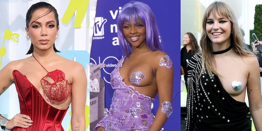 Lil’ Kim’s Nipple Pasty Legacy Lives on at the 2022 MTV VMAs