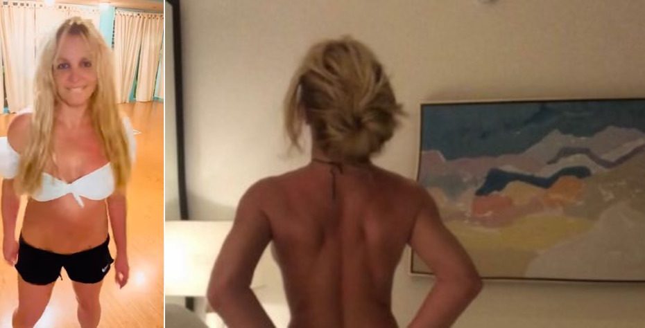 Britney Spears goes fully nude, Check it out!