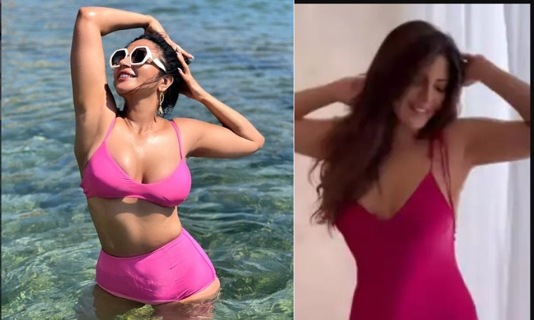 Shama Sikander studs in a sexy Pink Dress, leave fans gasping for breath 