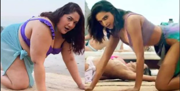 Plus size social media influencer Tanvi Geetha's dance video on Deepika Padukone's 'Besharam Rang' goes viral