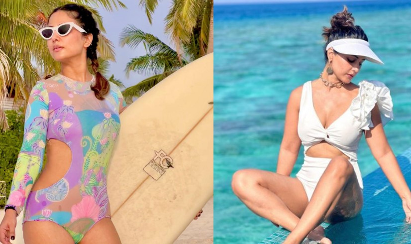 Hina Khan stuns as she holidays in Maldives, See Pics