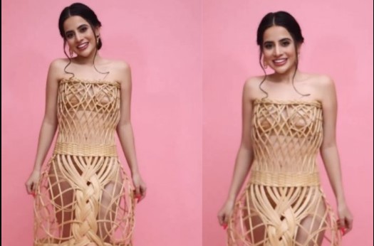 Urfi Javed gets trolled for making a dress with ‘tokri’, See Pics