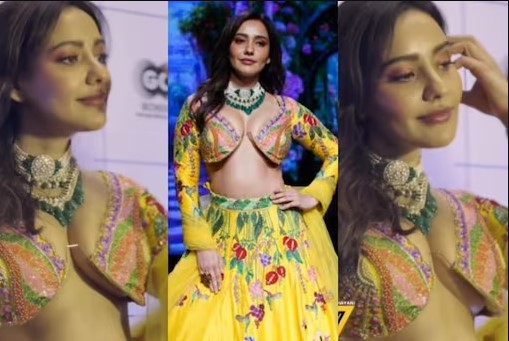 Neha Sharma has an Oops moment in bold Bralette, Video Goes Viral