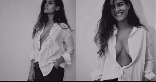 'The Family Man' famed Shreya Dhanwanthary goes braless with an unbuttoned white shirt, See Pics