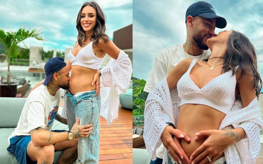Footballer Neymar and Bruna Biancardi announce they are expecting their first child together