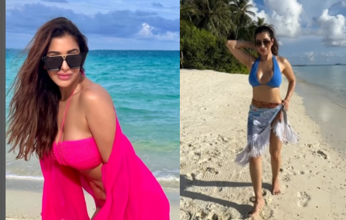 Sophie Choudry raises temperature with her sizzling Maldives video and Pics