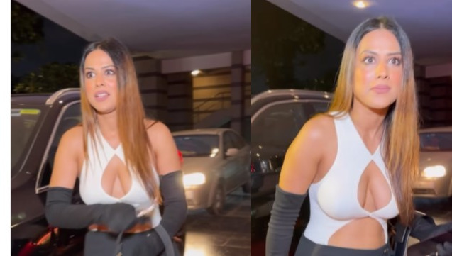 Nia Sharma was trolled for wearing a cleav*ge exposing Cut-Out Top with Mini Skirt