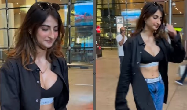 Palak Tiwari trolled for airport looks as she keeps her jeans zip open, Watch viral video!