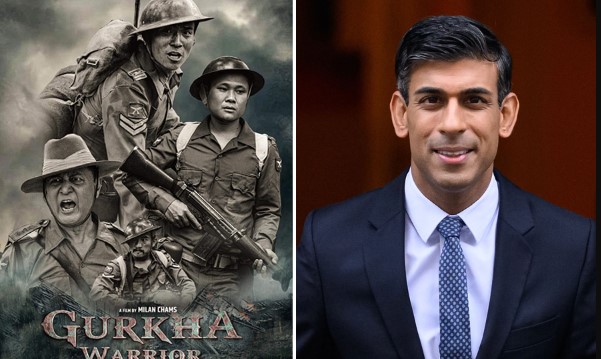 The British Prime Minister wrote a letter congratulating the Nepali film 'Gorkha Warrior'