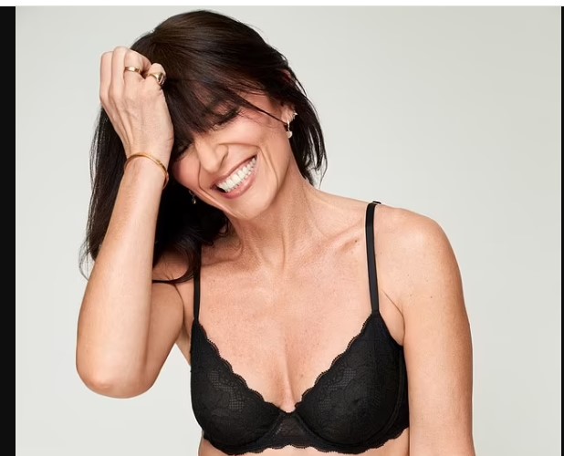 Davina McCall, 56, shows off her incredible figure in black outfit